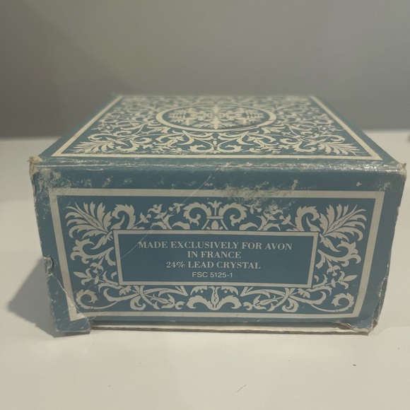 Vintage Avon CRISTAL France Snowflake Paperweight Lead Crystal - Picture 11 of 13